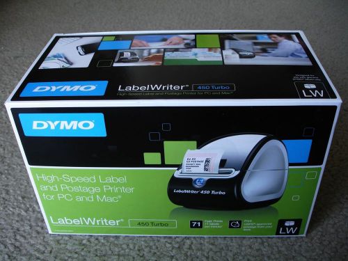 Brand New DYMO LabelWriter 450 Turbo Label Printer