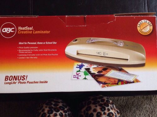 Gbc heatseal creative laminator for sale