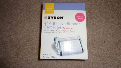 Genuine Xyron XSCS006 4&#034; Permanent Adhesive Cheetah Runner Refill Cartridge-NEW!