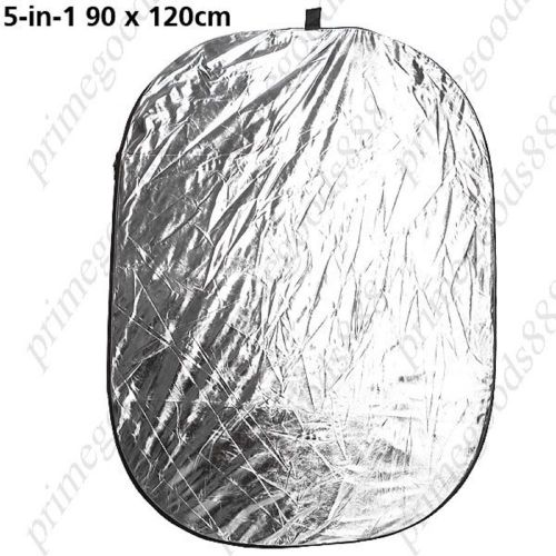 5 in 1 90 x 120 cm Collapsible Large Flash Reflector Board Panel Photography