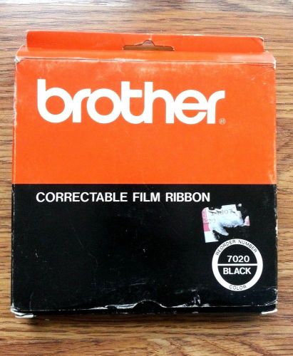 1- Brother Correctable Film Ribbon Cassette 7020 Black