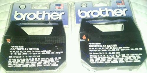 Lot of 4 Brother 1230 BLACK Correctable 1030 Film Typewriter Ribbons