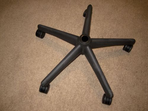 Herman miller aeron chair star base legs and feet with wheels casters for sale