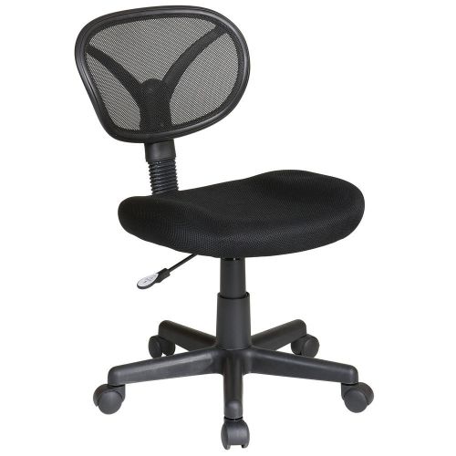 Office Screen Back Task Chair task Chairs Office Chairs Armless Rolling Chair