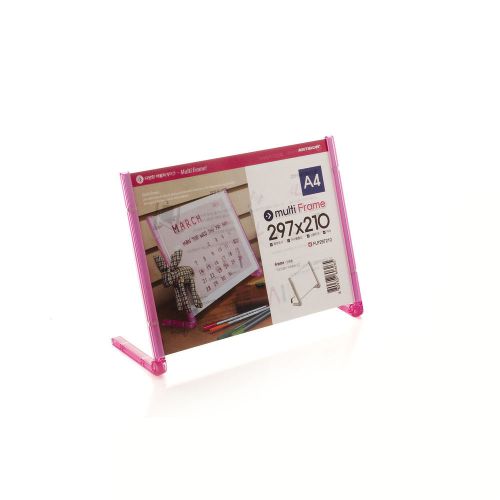 Single sided multi frame pink 297*210 1ea, tracking number offered for sale