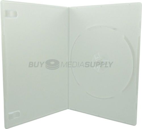 7mm Slimline White 1 Disc DVD Case - 200 Pack