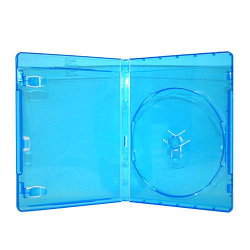 100 NEW Blue Blu-Ray Disc Single DVD CD Case Movie Box
