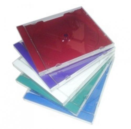STANDARD Assorted Color CD Jewel Case