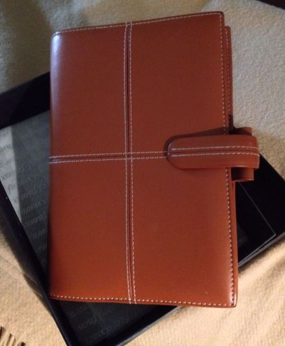 Filofax Personal Italian Leather Organizer with Original Box