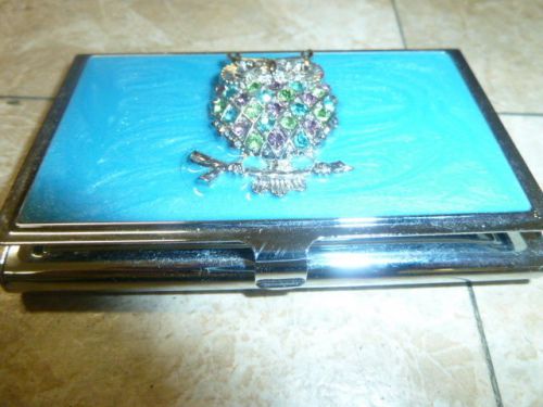 SILVER BUSINESS CARD HOLDER BRAND NEW