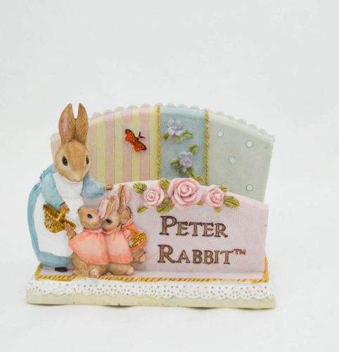 Purple Rain Forest Peter Rabbit business card holder - A