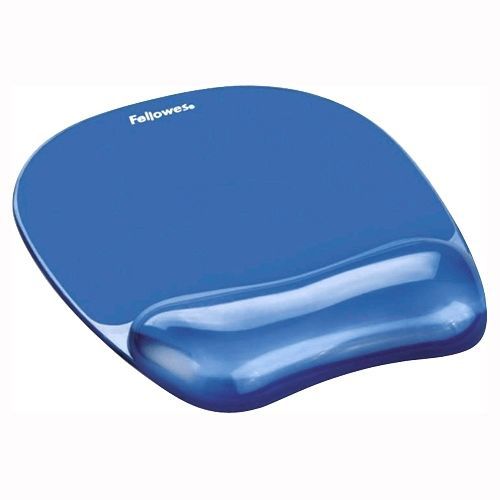 Fellowes 91141 gel crystal mouse pad wrist for sale
