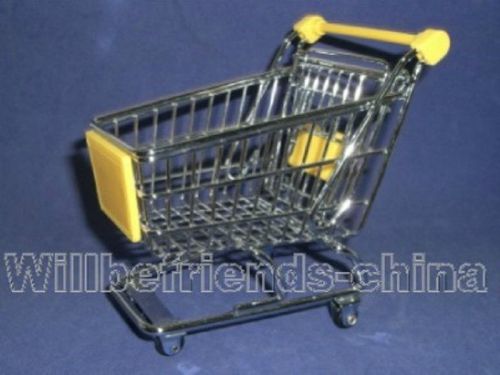 Shopping cart handcart pushcart trolley office desk sundries toy decoration for sale
