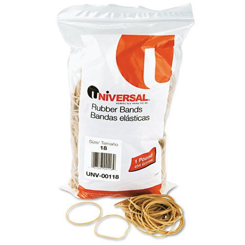 16,000 Universal Rubber Bands, Size 18, 3 x 1/16 - UNV00118