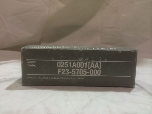 Canon staple cartridge 0251a001aa, f235705000, type e1, f23-5705-000, type-e1 for sale