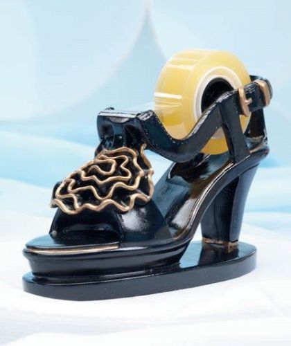 Black shoe tape dispenser high heel holder office desk decor gift girl friend for sale