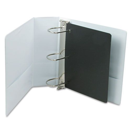 Xtravalue clearvue slant-d ring binder, 4&#034;, white for sale