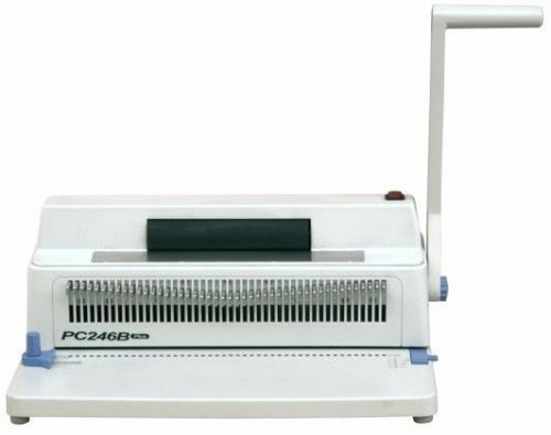 Spiral coil binding machine w/ electric inserter - brand new w/ 2 year warranty for sale