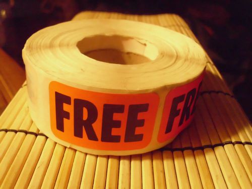 FREE LABELS   ...   1 ROLL Of FREE LABELS Measure1 1/8&#034; x 1 7/8&#034;  29