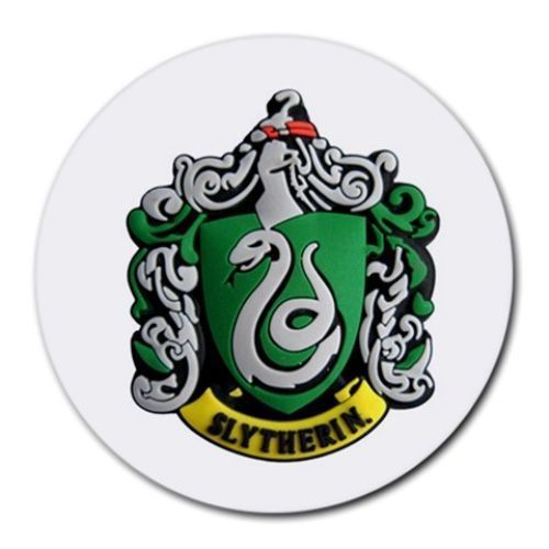 Harry Potter Slytherin Crest Round Mousepad Mouse Pad Free Shipping