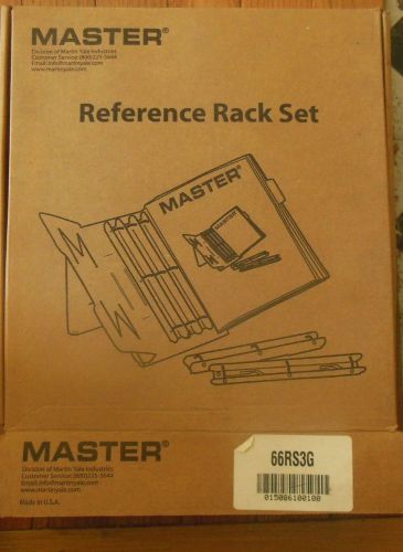 Reference Rack Set by Master Products Mfg.-File/Organize Your Reference Material