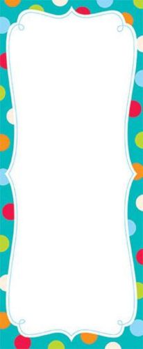 Creative teaching press dots on turquoise note pad for sale