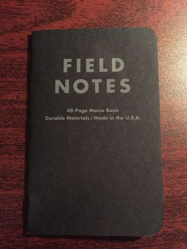 Field Notes Brand Night Sky COLORS Edition Single Memo Book 1 New