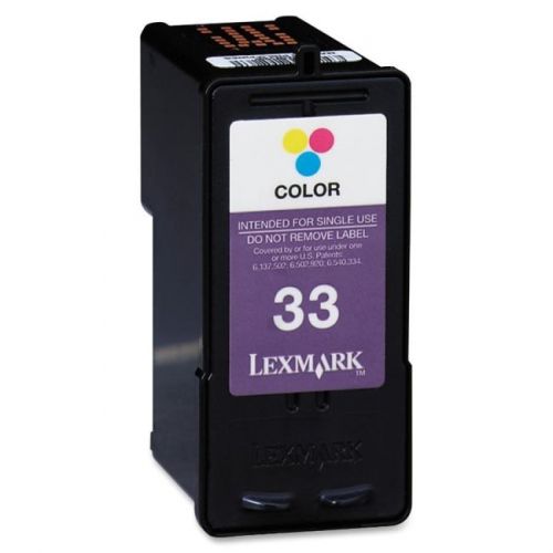 LEXMARK SUPPLIES 18C0033 #33 COLOR INK CARTRIDGE FOR