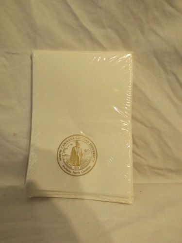 New Qty 25 NC Central University Durham NC Blank Note Cards Thank You Cards Nice