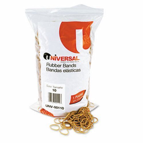 Universal Rubber Bands, Size 10, 1-1/4 x 1/16, 3400 Bands/1lb Pack (UNV00110)