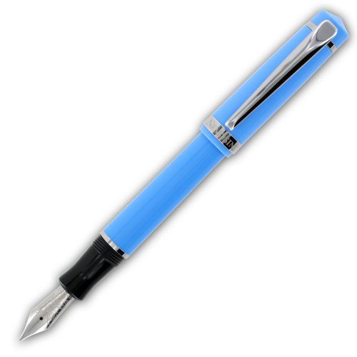 Nemosine Singularity Aqua Blue Fountain Pen - German Calligraphy 0.8 Nib
