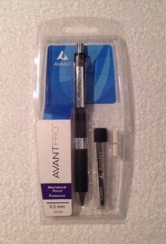 AvantPro Mechanical Pencil 0.5mm (25403).  Includes 10 Leads &amp; 2 Erasers Refills