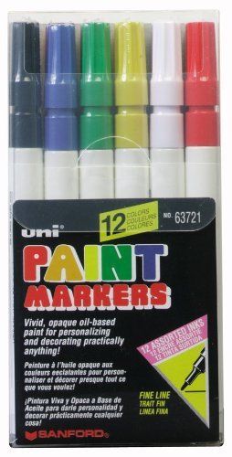 Sanford opaque oil-based fine point markers - fine marker point type - (63721) for sale