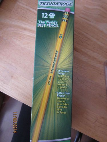 4BOXES 12 EA TICONDEROGA PENCILS