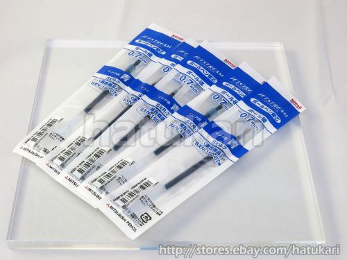 5pcs SXR-7 Blue 0.7mm / Ballpoint Pen Refill for Jetstream / Uni-ball