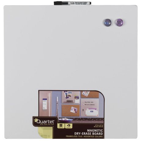 Quartet magnetic dry-erase board 17 x 17 for sale