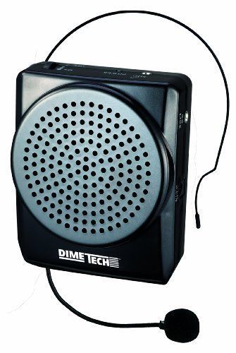 Voice Amplifier 20 Watts  Portable  for Teachers  Coaches  Tour Guides  Presenta