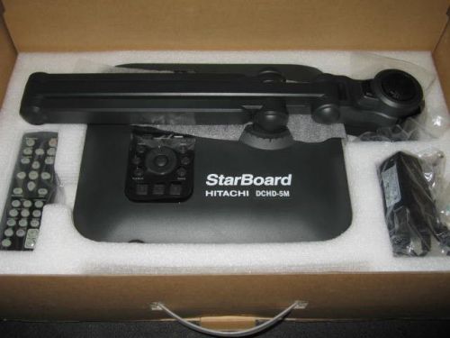 HITACHI SOLUTIONS &#034;DCHD-5M&#034; DOCUMENT CAMERA STARBOARD - NEW