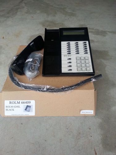 Rolm 624SL Blk Speaker Display Phone - 66409 Refurbished