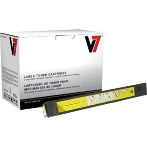 V7 yellow toner cart hp laserjet cp6015 cb382a 21k yield taa compl for sale