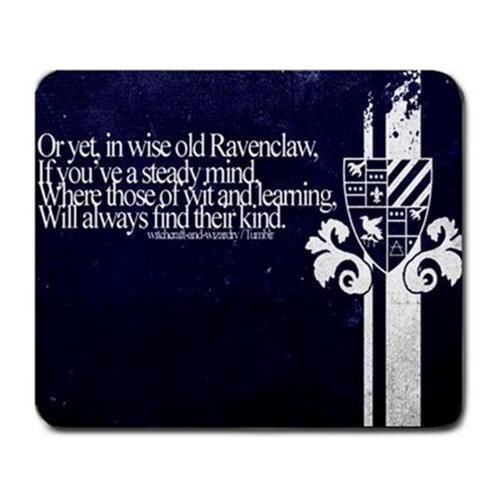 New Harry Potter Ravenclaw Crest Mousepad Mice Mousemat Funny Cute Gift