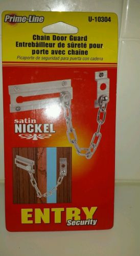 Satin nickel chain door lock for sale