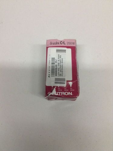 Lutron aycl-253p-al ariadni 250-watt single pole/3-way cfl/led dimmer, almond for sale