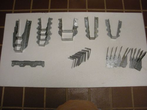 Lot of Simpson Strong-Tie Hangers and Clips, total 52 pcs.