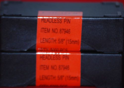 1 pack 5/8&#034; 23 ga.pins nails to fit all 23 gauge pinners 10,000 total for sale