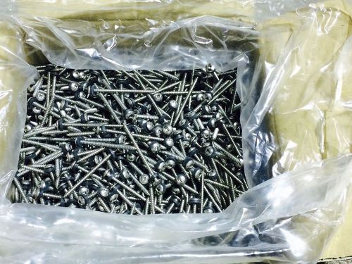 Qty:1500 Square Truss Head Screw 18-8 (Stainless), Passivated W/ Neoprene Washer