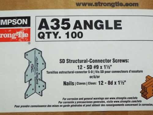 A35 angle simpson strongtie for sale