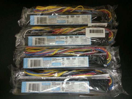 4x philips advance t8 ballast icn-4p32-n new 4 - 32w lamps and more for sale