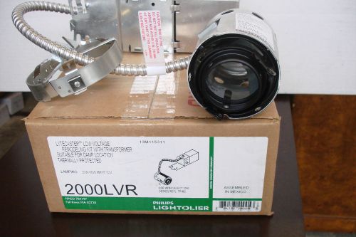 Lightolier 2000LVR Remodeling Kit w/ Trans. Suitable for Damp Locations See Pics