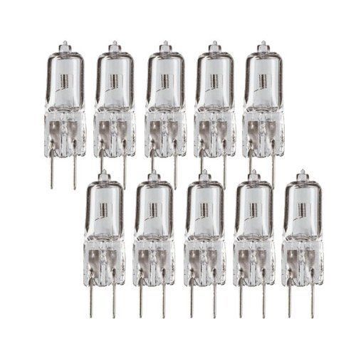Etoplighting (10) bulbs, g4 halogen light bulb 20 watt bi-pin halogen light bul for sale